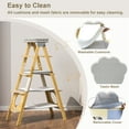 thumbnail image 5 of GDLF Modern Solid Wood Cat Tree Foldable Ladder Design with Cat Hammock & Sisal Scratch Post Easy Clean 60"H, 5 of 8