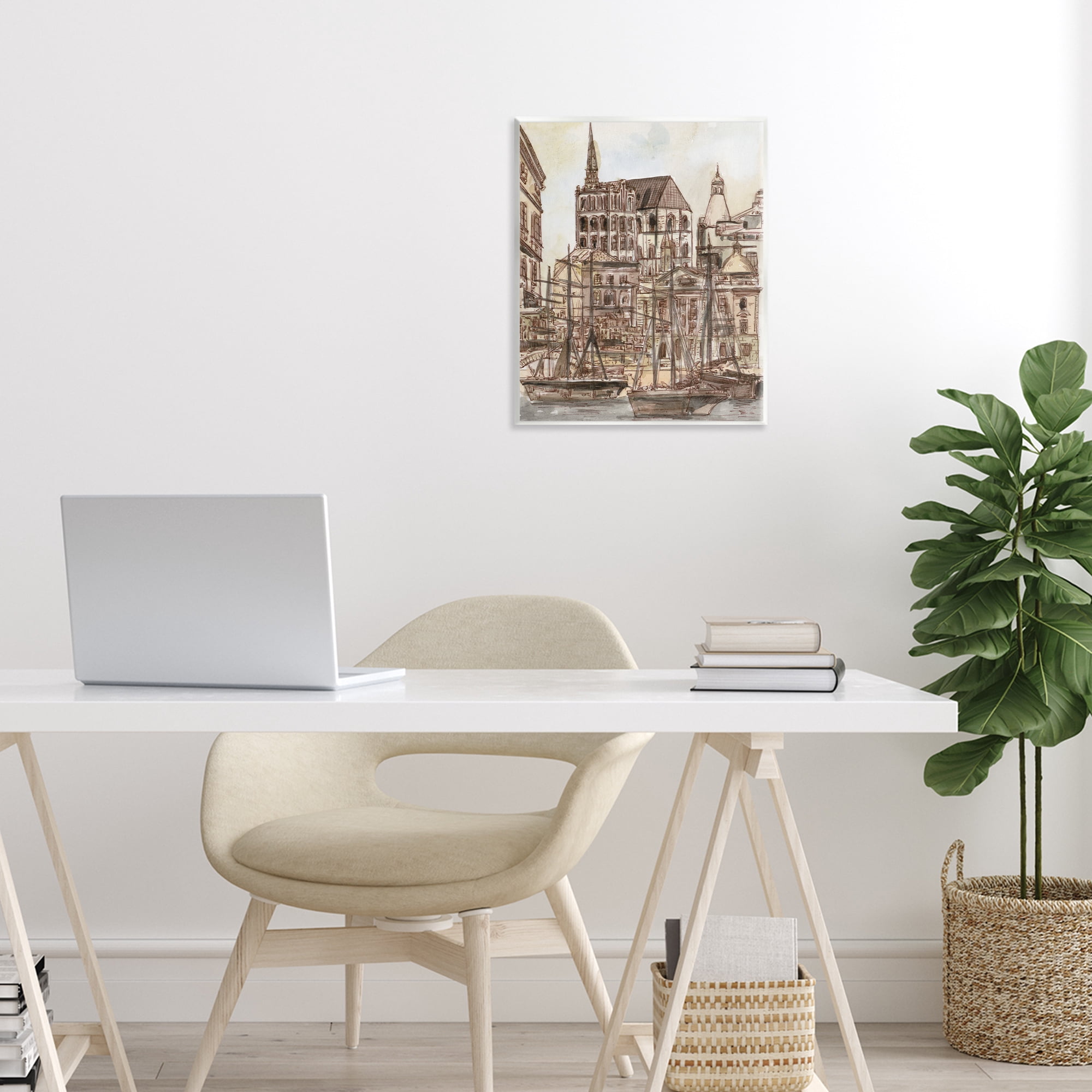 Stupell Industries Harbor of Salted Remnants Wall Plaque Art, design by Melissa Wang
