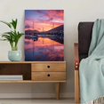 thumbnail image 5 of Sailboat Harbor Sunrise Seascape Canvas Print Wall Art for Living Room Bedroom Hotel Restaurant Office Home Decor, 5 of 8