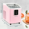 thumbnail image 5 of Igloo Countertop Ice Maker, Automatic Self-Cleaning Ice Maker Machine with Ice Basket and Scoop, Pink, 5 of 9