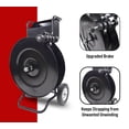 thumbnail image 3 of Strapping Cart & Coil Banding Dispenser for Poly (PP), Plastic - 8" or 16" Core Size & Advanced Roller Brake System - Steel Banding Strapping Cart Packaging - Tray for Tools, 3 of 8