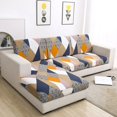 thumbnail image 3 of Funda Elástica para Cojín de Asiento de Sofá para Sala de Estar Mascotas Funda de Sofá para Niños Alfombrilla Funda de Asiento de Sillón Esquina Funda de Sofá en forma de L Protector de Muebles Lavabl, 3 of 5