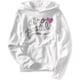 thumbnail image 1 of Aeropostale - Sudadera con capucha para mujer, diseño de corazón con purpurina, color blanco, extragrande Aeropostale Sudadera, 1 of 1