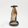 thumbnail image 5 of Sam Edelman Women's Yaro Heels Black Suede 9M, 5 of 7