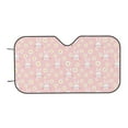 thumbnail image 7 of Fotbe Rabbit Sunflower Car Windshield Sunshade | Sun Visor Protector Front Window Shade, Keeps Out UV Rays, Keeps Your Vehicle Cool-, 7 of 7