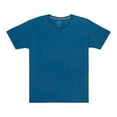 thumbnail image 1 of Playera Fruit of the Loom Para hombre cuello v, algodón sustentable, azul, talla CH, 1 of 4