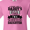 thumbnail image 4 of Inktastic Im Not Just Daddys Little Im a Truckers Daughter Youth T-Shirt, 4 of 5