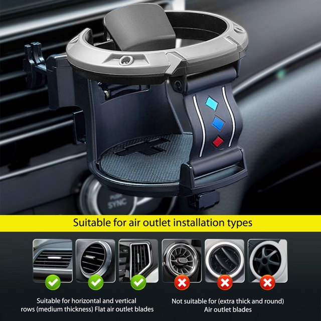 Portavasos De Coche Estante multifuncional para hervidor de agua con gancho, soporte para taza de té de la leche, suministros para Interior de coche