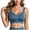 Blue#women's bras for older women, variant on Women Bras Wireless Plus Size Support Push Up Comfortable Bras Full Coverage Big Busted Breast No Underwire Sport Bra Pink,S