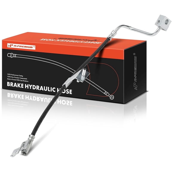 A-Premium Rear Center Brake Hydraulic Hose Compatible with Jeep Models - TJ Series Wrangler 1997-2006
