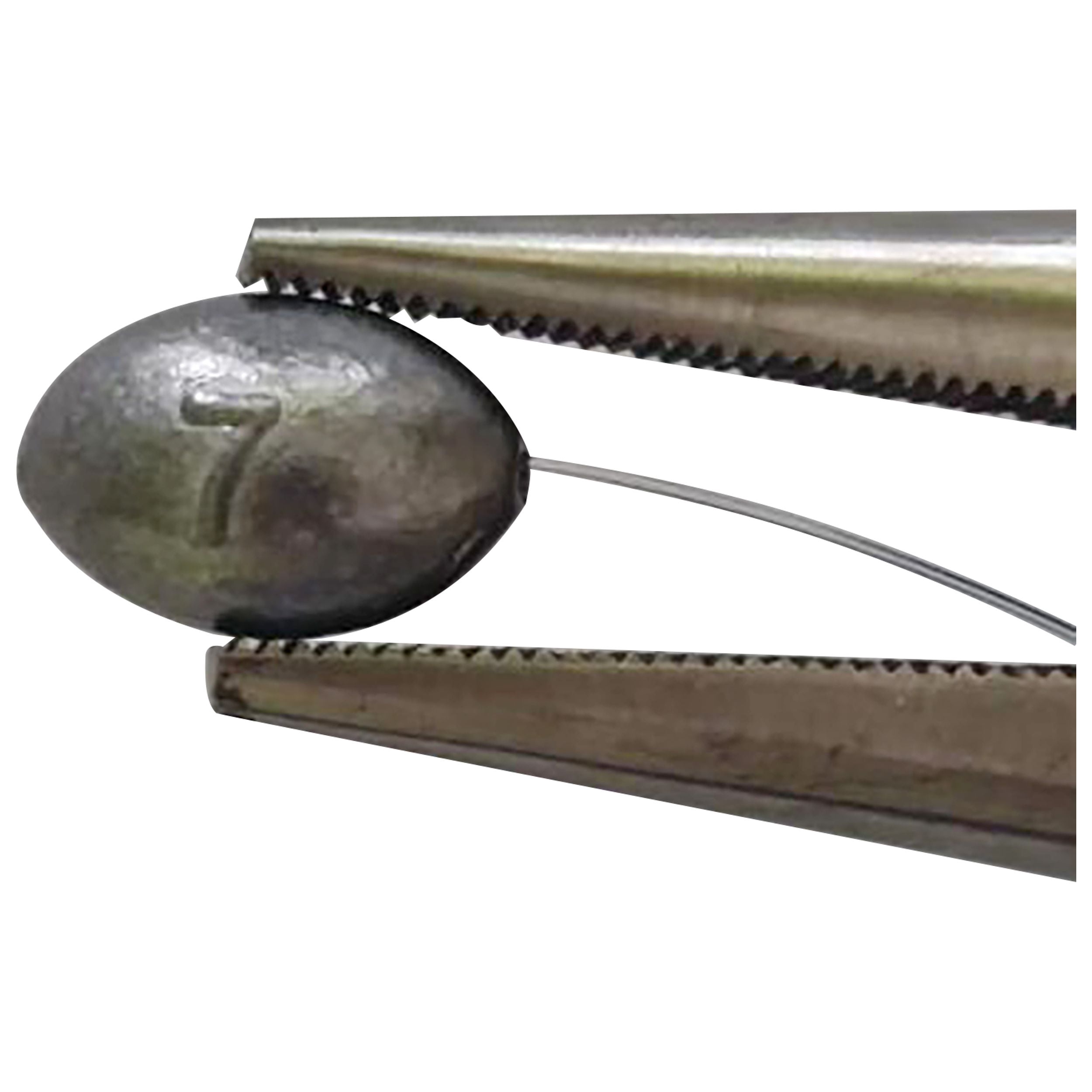 Ozark Trail Egg Sinker 1/4oz, Fishing Weights, Product Size 1.4x0.98cm