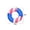 27 in, variant on WEIOUKC Adult Pool Floats, 27" Tubes for Floating Bulk, for Adults & Teens, Supports 220lbs, Patriotic Summer Water Lounger