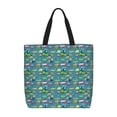 thumbnail image 1 of Balery Cars Transportation Bolsa de Mano para Mujeres con Cremallera, Bolsa de Gimnasio con Compartimentos, Bolsa para Laptop, Bolsa para Trabajo, 1 of 7