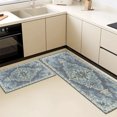 thumbnail image 5 of Farmhouse Kitchen Rugs Set 3 Piece, Boho Kitchen Mats for Floor, Non-Slip Kitchen Rug Waterproof Mats for Kitchen, Runner Rugs for Hallway Laundry Holiday Sink Decor, 5 of 12