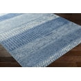 thumbnail image 4 of Hauteloom Nampa Living Room, Bedroom Area Rug - Bohemian, Transitional - Denim, Navy, Ivory - 7'10" Round, 4 of 16
