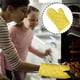 thumbnail image 4 of Guantes Para Horno De Microondas De Alta Temperatura, Color Liso, Gruesos, Amarillos, 4 of 6