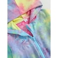thumbnail image 6 of Wassery Baby Girls Clothes Tie-Dye Print Hooded Jacket Zip Up Long Sleeve Sweatshirts 6M 9M 12M 18M 24M Newborn Girls Coat Fall Winter Infant Clothes Outerwear, 6 of 8