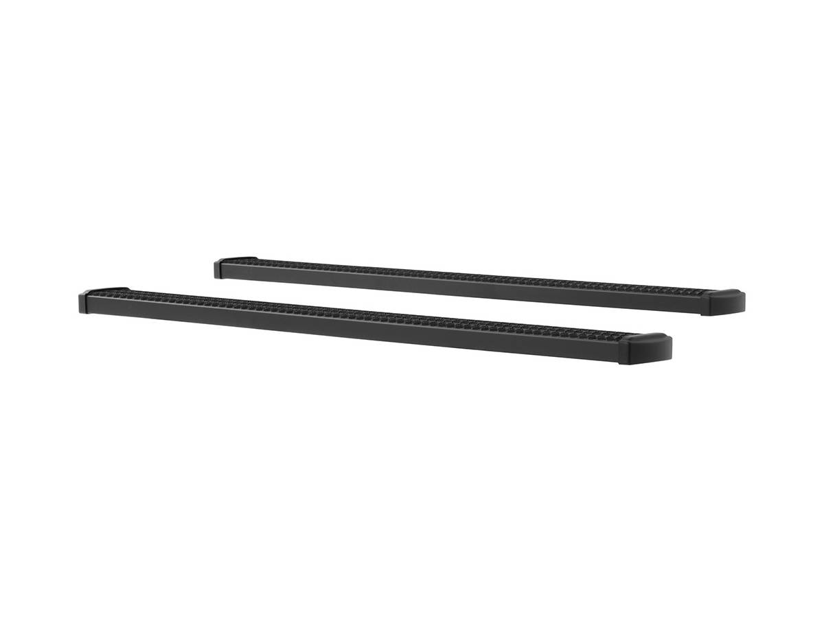 LUVERNE 415098-400940 Grip Step Black Aluminum 98-In Wheel to Wheel Running Boards, Select Ram 1500