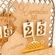 thumbnail image 4 of Yuarrent Calendario Cuenta regresiva Calendarios de Estante Decoración Festival Artesanía para el hogar Regalo Accesorios Suministro Navidad Decoración del hogar Linterna Yuarrent HA080676-01, 4 of 6