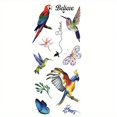 thumbnail image 1 of Waterproof Tattoo Stickers, Colorful Bird Pattern , Fashion Long Lasting Temporary Tattoos, 1 of 4
