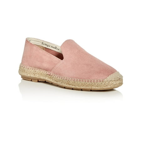 

BETTYE MULLER Womens Pink Spot Clean Freestyle Round Toe Slip On Suede Espadrille Shoes 39