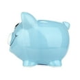 thumbnail image 3 of Hucha de cerdito sonriente Tomfeel, caja de dinero de cerámica, cerdo de dibujos animados, muebles p Tomshoo Hucha, 3 of 7