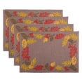 thumbnail image 1 of Design Imports CAMZ11218 Set de Sets de Table Brodés à Feuilles Chatoyantes - Lot de 4, 1 of 2