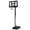 Black 063, variant on Adjustable Height Basketball Hoop for Kids and Adults, Portable Basketball Stand with 44 Shatter-Proof Backboard, Fillable Base and 2 Wheels for Outdoor Pool or Indoor Use