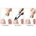 thumbnail image 4 of Foldable Nail Clipper for Ingrown or Thick Nail, Podiatrist Toenail Clippers with Stainless Steel for Sharp Curved Blade Red, 4 of 4