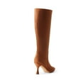 thumbnail image 3 of DREAM PAIRS Women's Knee High Boots, Pointed Toe Kitten Heel Dress Boots with Side Zipper, 3 of 7