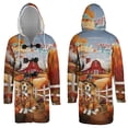 thumbnail image 3 of Thanksgiving Beagle Pilgrim Grateful, Thankful, Blessed Fall Welcome All Over Print 3D Hooded Duffle Toggle Coat Beagles Dog Lover Gifts Idea - 00021, 3 of 6