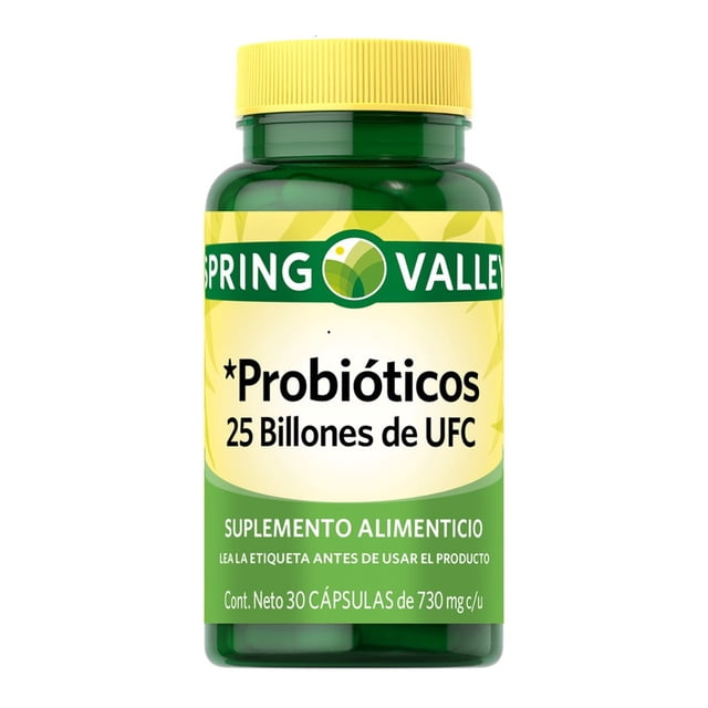 Probioticos 25 billones Spring Valley Capsulas