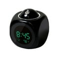 thumbnail image 2 of LSLJS Projection Digital Alarm Clock with Weather Stations Digital LCD Wall Projection Alarm Clock Temperature Display Colorful LED Time Temperature Display, Electronic Clock, 2 of 7