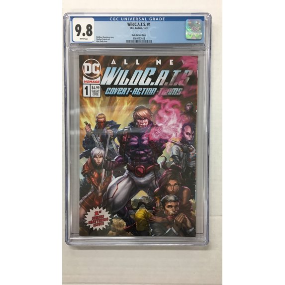 WildC.A.T.S. #1 - CGC 9.8 Comic Book
