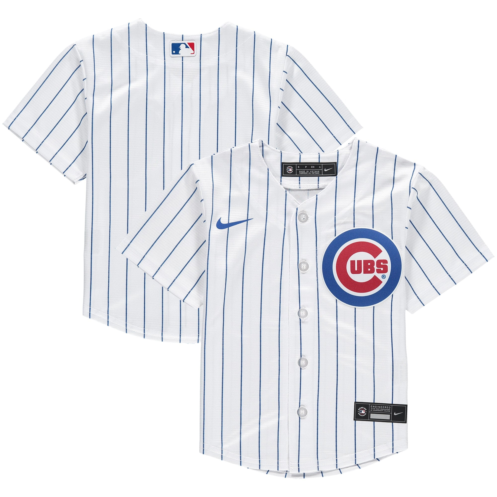 chicago cubs replica home jersey