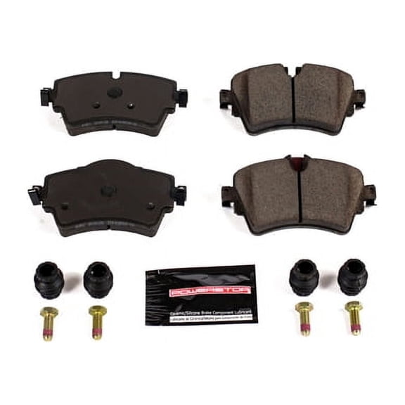 Powerstop Z23-1801 PSBZ23-1801 FRONT Z23 EVOLUTION SPORT CARBON FIBER INFUSED CERAMIC BRAKE PADS