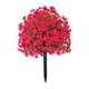 thumbnail image 1 of Flor violeta artificial, estaca de jardín, arbustos de vegetación artificial, decoración artificial rosa roja, 1 of 9
