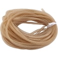 thumbnail image 1 of 25 yardas de tubo de malla dorada, tubo de malla de 8 mm, tubo de malla decorativa Deco Flex, cinta de tubo flexible, 1 of 5