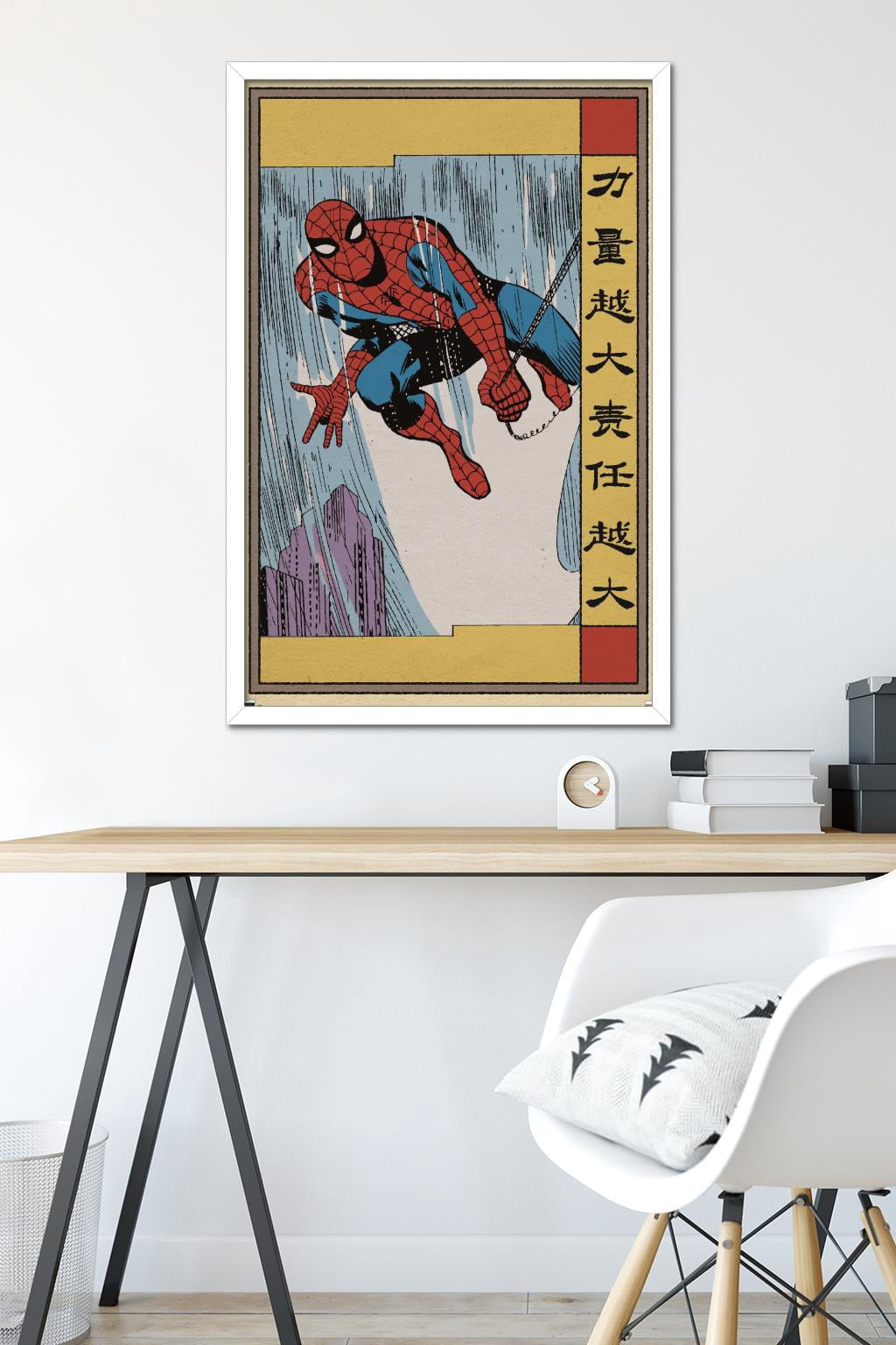 Marvel Modern Heritage - Spider-Man Wall Poster, 22.375" x 34" Framed