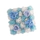 thumbnail image 4 of Fondo de arreglo de pared de flores artificiales para boda con hilera de flores, arco de flores DIY Azul oscuro, 4 of 9