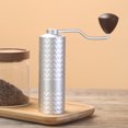 thumbnail image 1 of Molinillo de café Manual mejorado CNC profesional de acero inoxidable diamante ajustable Manual rebaba molienda de granos de café, 1 of 5