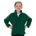 thumbnail image 2 of Jerzees Schoolgear Childrens Full Zip Outdoor Fleece Jacket, 2 of 2