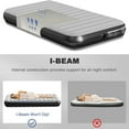 thumbnail image 6 of 9-inch Thick Dual Inflatable Mattress-Quick Inflation/Deflation Air Bed-300 Pound Load-bearing Capacity,Portable&Comfortable Air Bed Suitable For Home, Camping -Gray&Black(Pump Not Included), 6 of 9