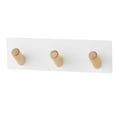 thumbnail image 1 of Key Organizer Hat Rack Wall Mount Decorative Key Holder for Key Hat Towels White, 1 of 9