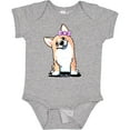 thumbnail image 3 of Inktastic Corgi Puppy Girl Boys or Girls Baby Bodysuit, 3 of 5