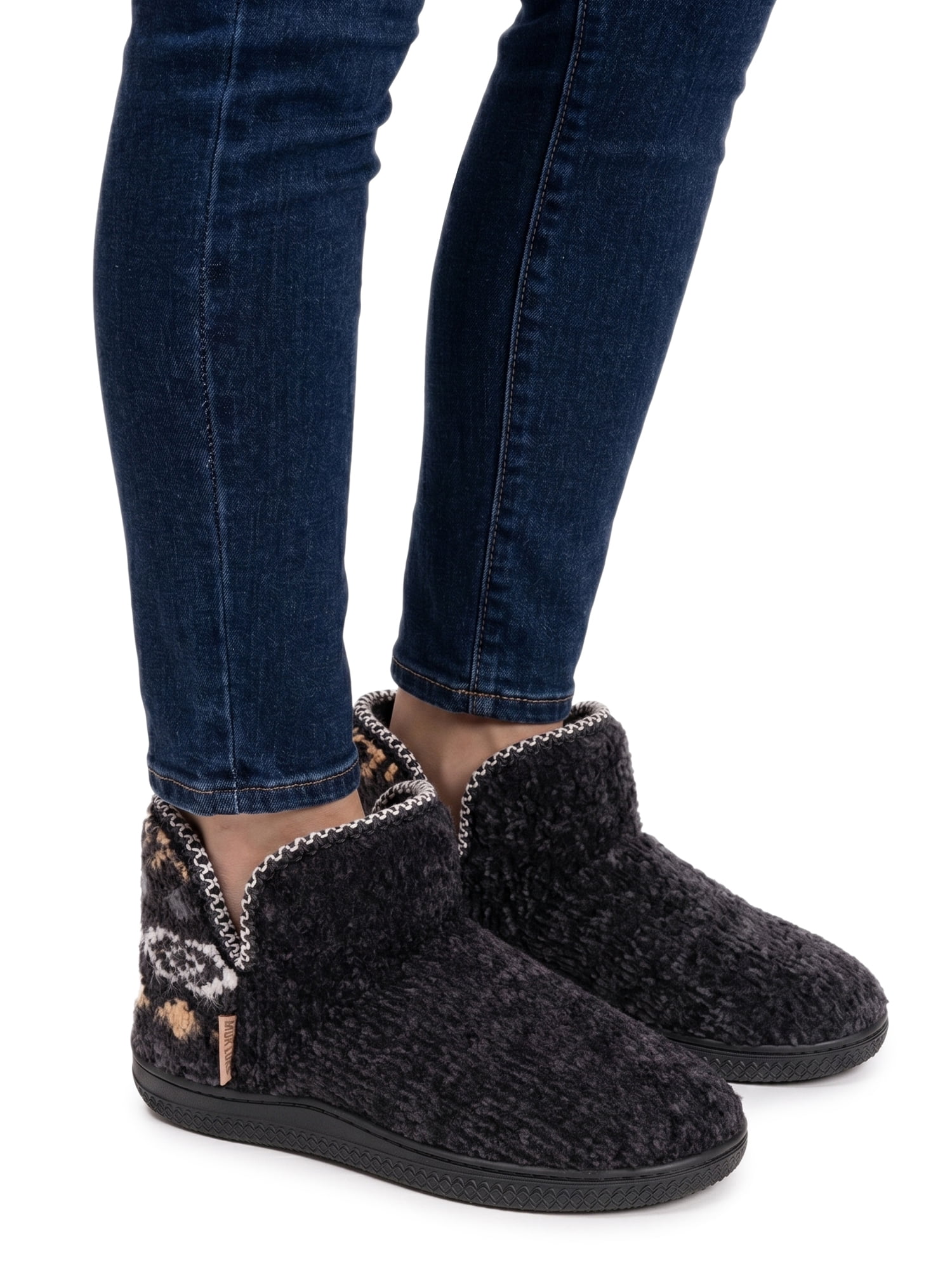 MUK LUKS Women's Chenille Bootie Slipper