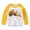 White, variant on NOEGOEU Boys Long Sleeve Shirts Crewneck Graphic Tees Soft Breathable Cotton Tops Toddler Clothes (Red,5-6 Years)