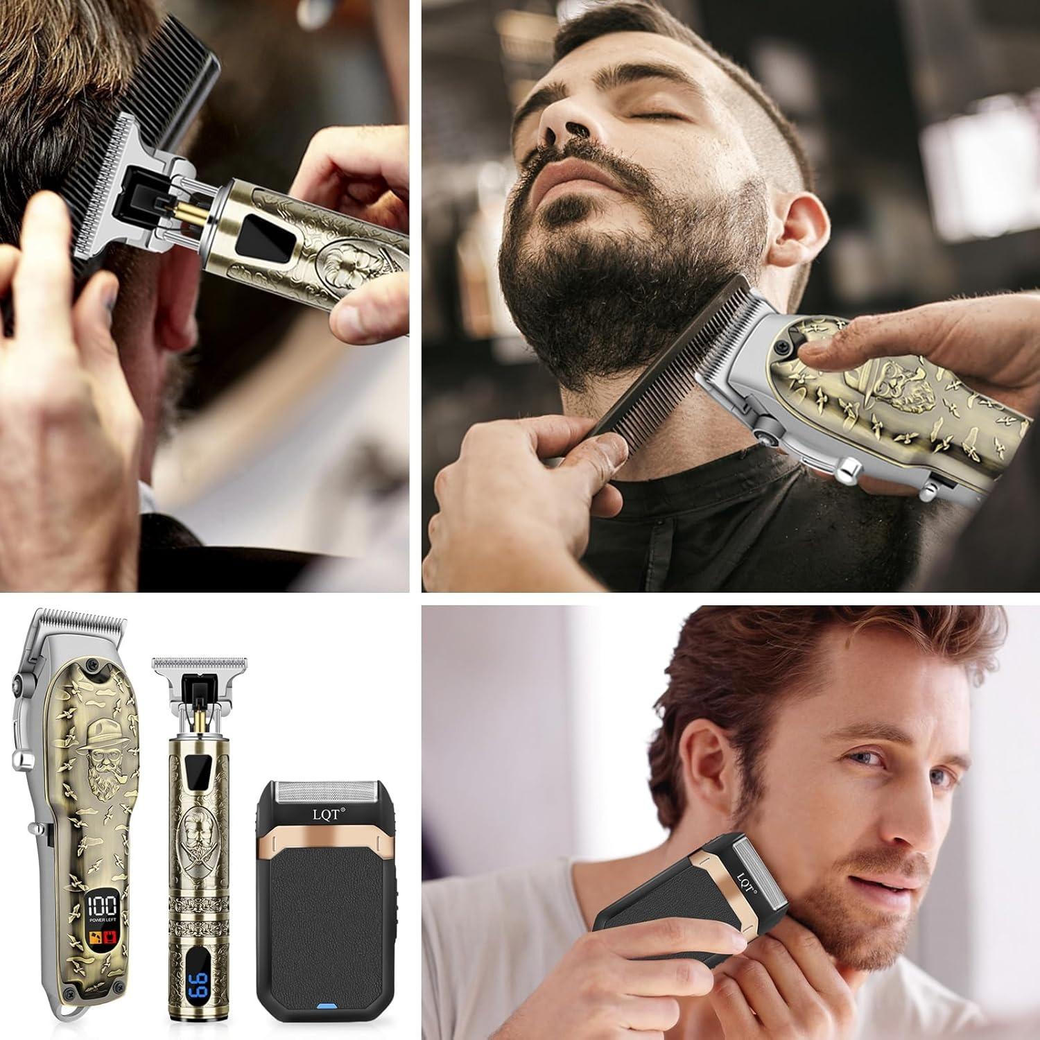 LQT Professional Cordless Hair Clipper and Beard Trimmer Set photo 7