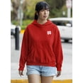 thumbnail image 2 of Candy Bandages W Face Hoodie Women -Image by Shutterstock, Female 3X-Large, 2 of 4