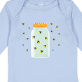thumbnail image 4 of Inktastic Fireflies Summer Vacation Boys or Girls Long Sleeve Baby Bodysuit, 4 of 5